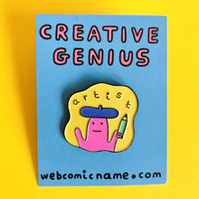 “ARTIST” ENAMEL PIN