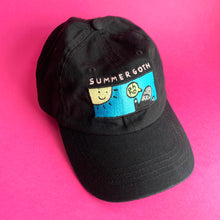 BLACK "SUMMER GOTH" CAP
