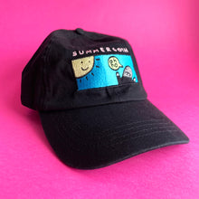 BLACK "SUMMER GOTH" CAP
