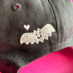 BLACK "SUMMER GOTH" CAP
