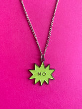 "NO" NECKLACE
