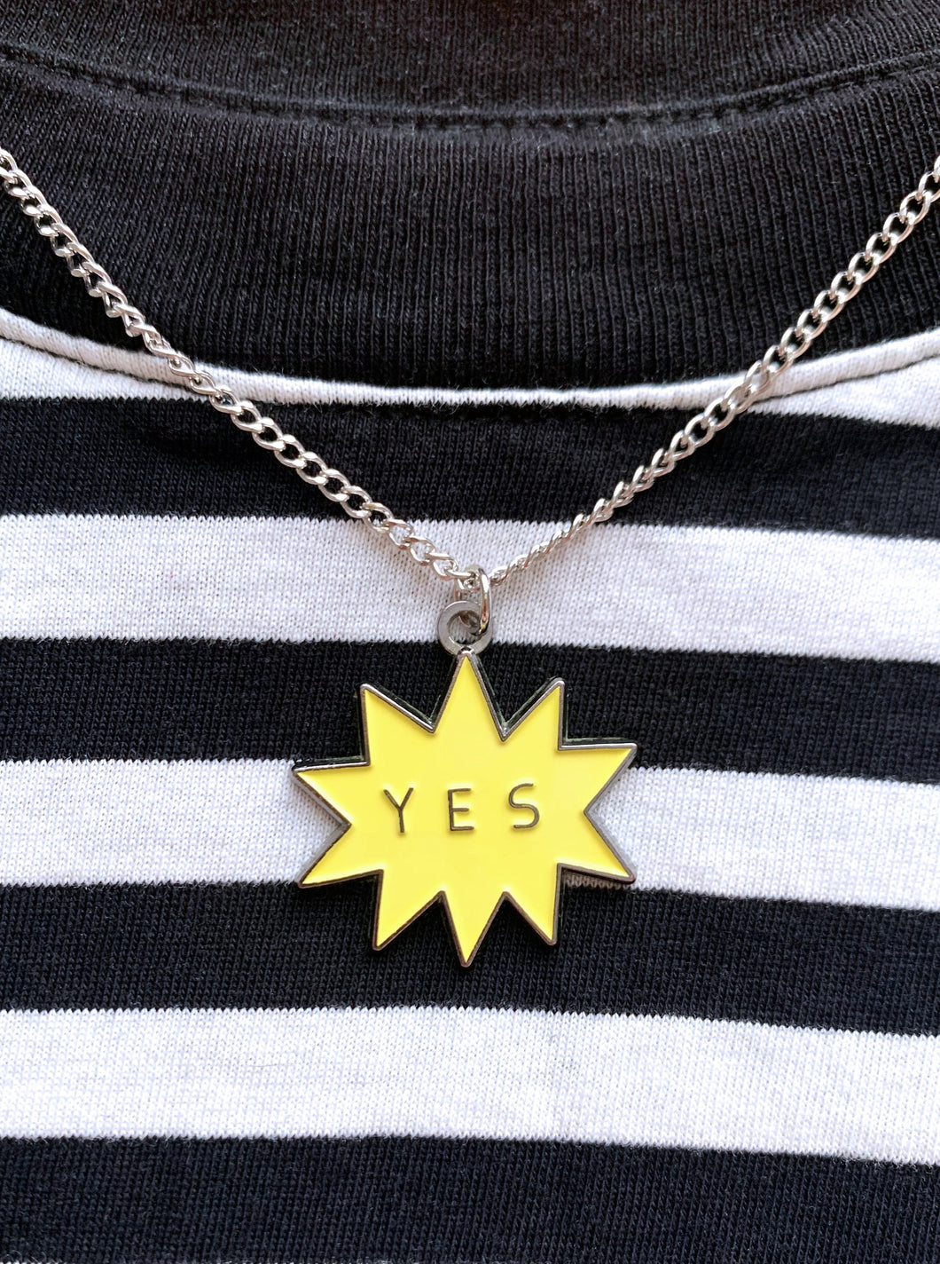 'YES' NECKLACE