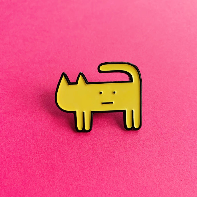 'CAT' ENAMEL PIN